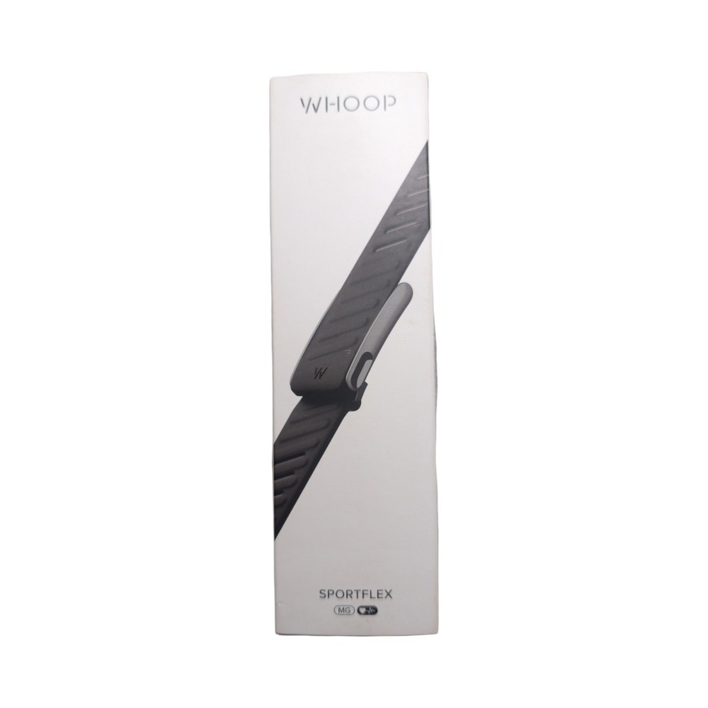 46-U Whoop Sportflex 5.0 Silicone / Stainless Steel Band in Gravity